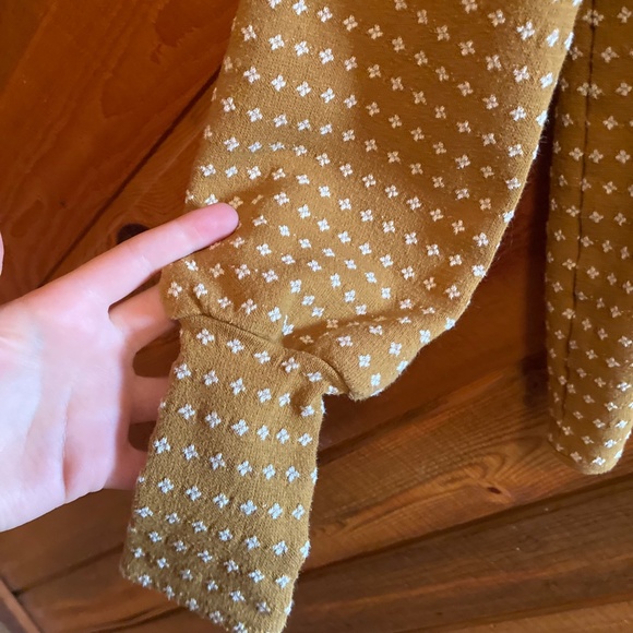 Madewell Mustard fall tight sweater - Picture 4 of 5